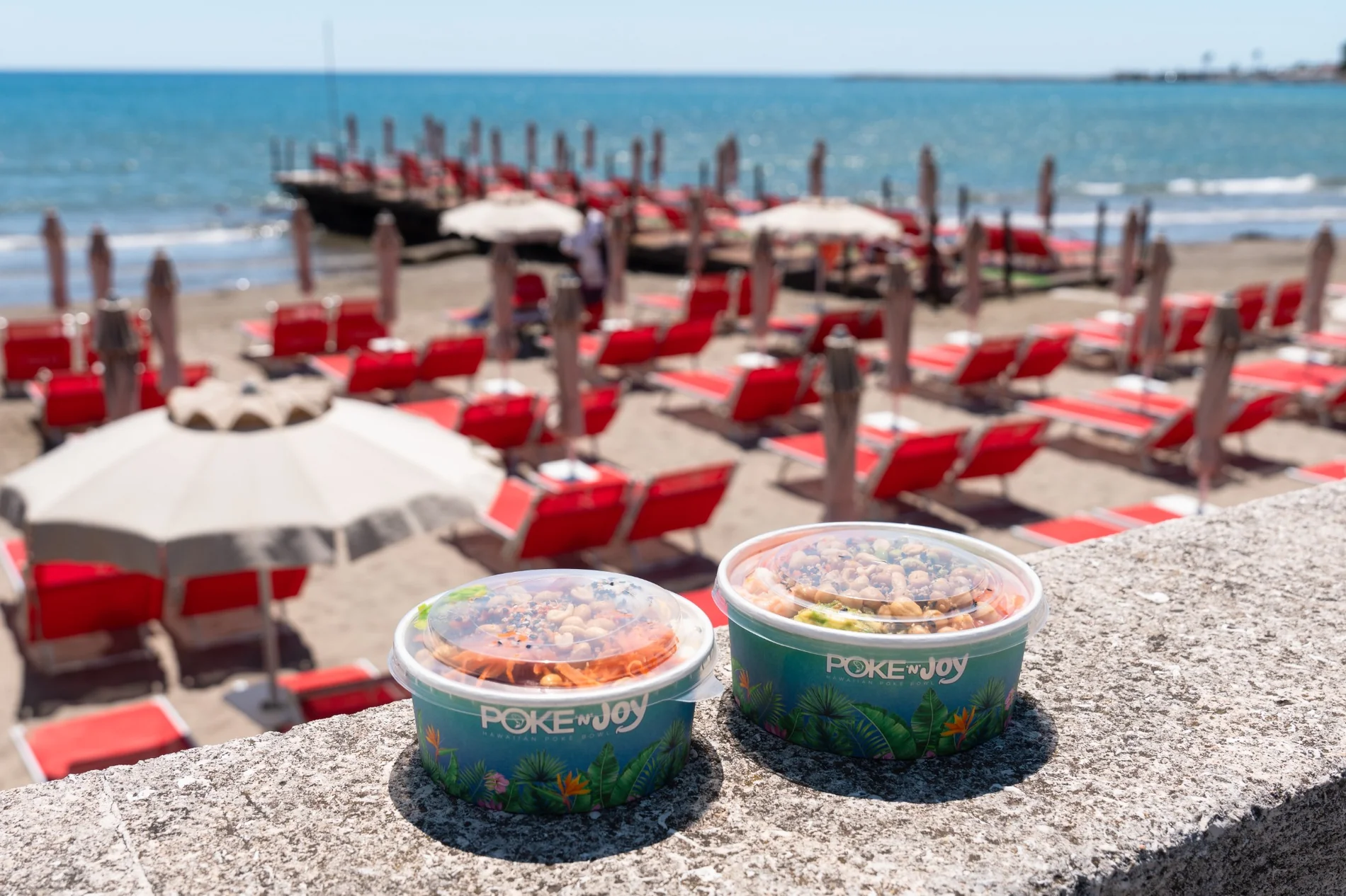Pokè bowl Poke’n’Joy al mare